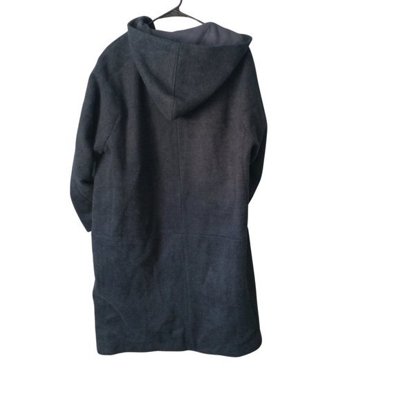 Anthropologie. NWT The Korner Women's Size Small Blue Peat Coat - Picture 3 of 3